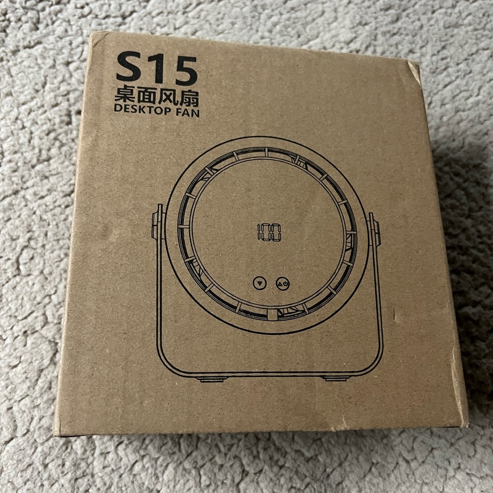 🤍New S15 Six Speed Desktop Fan🤍 - Picture 2 of 7